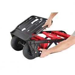 Milwaukee PACKOUT 20 in. 2-Wheel Utility Cart with (2) PACKOUT Tool Storage Crates 24 Milwaukee PACKOUT 20 in. 2-Wheel Utility Cart with (2) PACKOUT Tool Storage Crates -Tool Storage Online Shop red black milwaukee modular tool storage systems 48 22 8415 48 22 8440x2 4f 1000