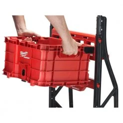 Milwaukee PACKOUT 20 in. 2-Wheel Utility Cart with (3) PACKOUT Tool Storage Crates 24 Milwaukee PACKOUT 20 in. 2-Wheel Utility Cart with (3) PACKOUT Tool Storage Crates -Tool Storage Online Shop red black milwaukee modular tool storage systems 48 22 8415 48 22 8440x3 c3 1000