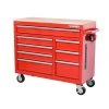 Husky 42 in. W x 18.1 in. D 8-Drawer Red Mobile Workbench Cabinet with Solid Wood Top -Tool Storage Online Shop red husky mobile workbenches h42mwc8red 64 1000