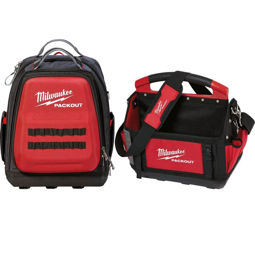 Milwaukee 15 in. PACKOUT Backpack with 15 in. Tote 3 Milwaukee 15 in. PACKOUT Backpack with 15 in. Tote