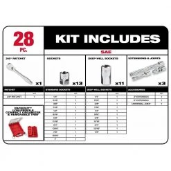 Milwaukee 15 in. PACKOUT Backpack and 3/8 in. Drive SAE Ratchet and Socket Mechanics Tool Set with PACKOUT Case (28-Piece) 19 Milwaukee 15 in. PACKOUT Backpack and 3/8 in. Drive SAE Ratchet and Socket Mechanics Tool Set with PACKOUT Case (28-Piece) -Tool Storage Online Shop red milwaukee modular tool storage systems 48 22 8301 48 22 9481 40 1000