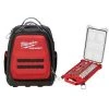 Milwaukee 15 in. PACKOUT Backpack and 3/8 in. Drive SAE Ratchet and Socket Mechanics Tool Set with PACKOUT Case (28-Piece) -Tool Storage Online Shop red milwaukee modular tool storage systems 48 22 8301 48 22 9481 64 1000