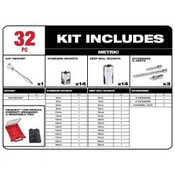 Milwaukee 15 in. PACKOUT Backpack 3/8 in. Drive METRIC Ratchet and Socket Mechanics Tool Set with PACKOUT Case (32-Piece) 19 Milwaukee 15 in. PACKOUT Backpack 3/8 in. Drive METRIC Ratchet and Socket Mechanics Tool Set with PACKOUT Case (32-Piece) -Tool Storage Online Shop red milwaukee modular tool storage systems 48 22 8301 48 22 9482 40 1000