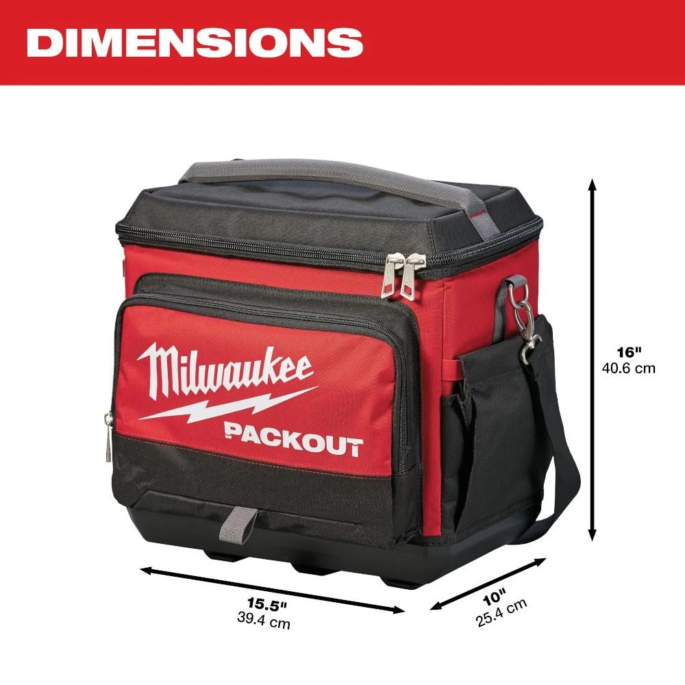 Milwaukee 15.75 in. PACKOUT Cooler Bag 5 Milwaukee 15.75 in. PACKOUT Cooler Bag - Image 3