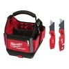 Milwaukee 10 in. PACKOUT Tote with Fastback Folding Utility Knife Set (2-Pack) -Tool Storage Online Shop red milwaukee modular tool storage systems 48 22 8310 48 22 1503 64 1000