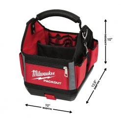 Milwaukee 10 in. PACKOUT Tote with Screwdriver Set (6-Pieces) -Tool Storage Online Shop red milwaukee modular tool storage systems 48 22 8310 48 22 2706 1d 1000