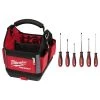 Milwaukee 10 in. PACKOUT Tote with Screwdriver Set (6-Pieces) 2 Milwaukee 10 in. PACKOUT Tote with Screwdriver Set (6-Pieces) -Tool Storage Online Shop red milwaukee modular tool storage systems 48 22 8310 48 22 2706 64 1000