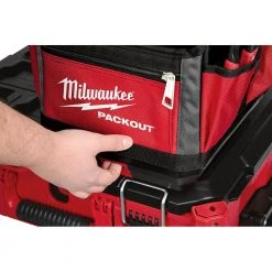 Milwaukee 10 in. PACKOUT Tote with 11-in-1 Multi-Tip Screwdriver with Square Drive Bits 18 Milwaukee 10 in. PACKOUT Tote with 11-in-1 Multi-Tip Screwdriver with Square Drive Bits -Tool Storage Online Shop red milwaukee modular tool storage systems 48 22 8310 48 22 2761 66 1000