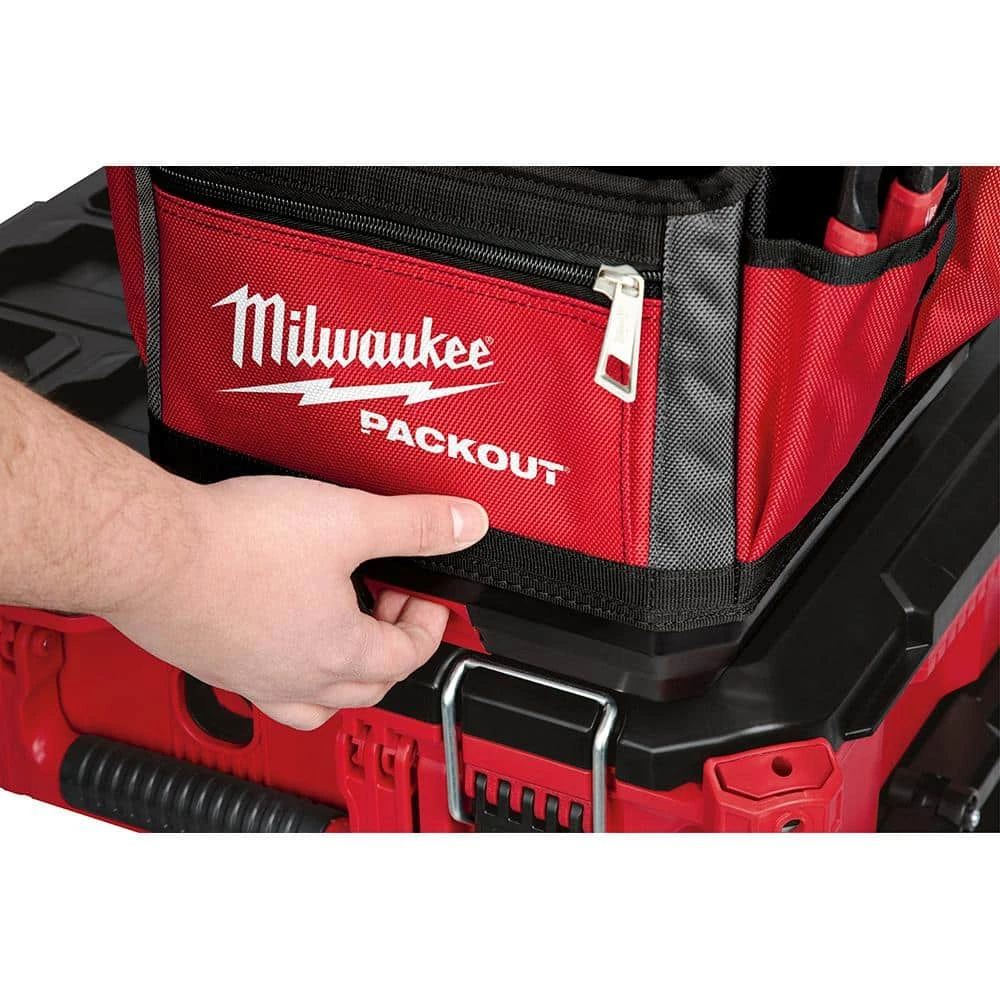 Milwaukee 10 in. PACKOUT Tote with 11-in-1 Multi-Tip Screwdriver with Square Drive Bits 8 Milwaukee 10 in. PACKOUT Tote with 11-in-1 Multi-Tip Screwdriver with Square Drive Bits - Image 6