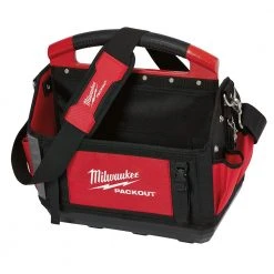 Milwaukee 15 in. Packout Tote with Screwdriver Set (8-Piece) -Tool Storage Online Shop red milwaukee modular tool storage systems 48 22 8315 48 22 2718 1d 1000