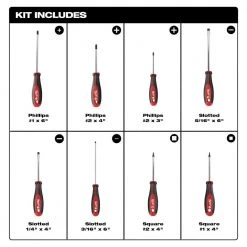 Milwaukee 15 in. Packout Tote with Screwdriver Set (8-Piece) -Tool Storage Online Shop red milwaukee modular tool storage systems 48 22 8315 48 22 2718 4f 1000
