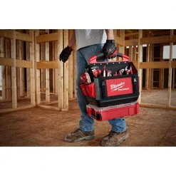 Milwaukee 15 in. PACKOUT Tote with 25 ft. Compact Tape Measure -Tool Storage Online Shop red milwaukee modular tool storage systems 48 22 8315 48 22 6625 1f 1000