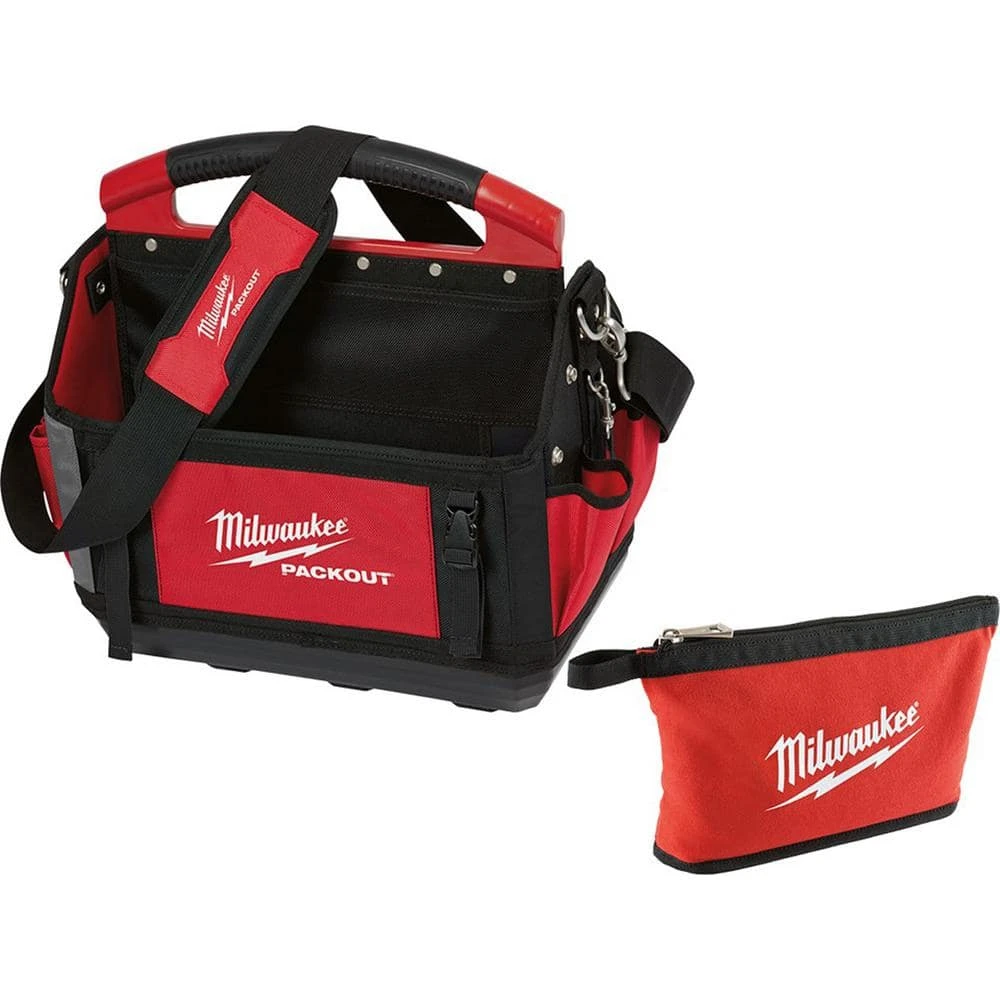 Milwaukee 15 in. PACKOUT Tote with Tool Bag 3 Milwaukee 15 in. PACKOUT Tote with Tool Bag