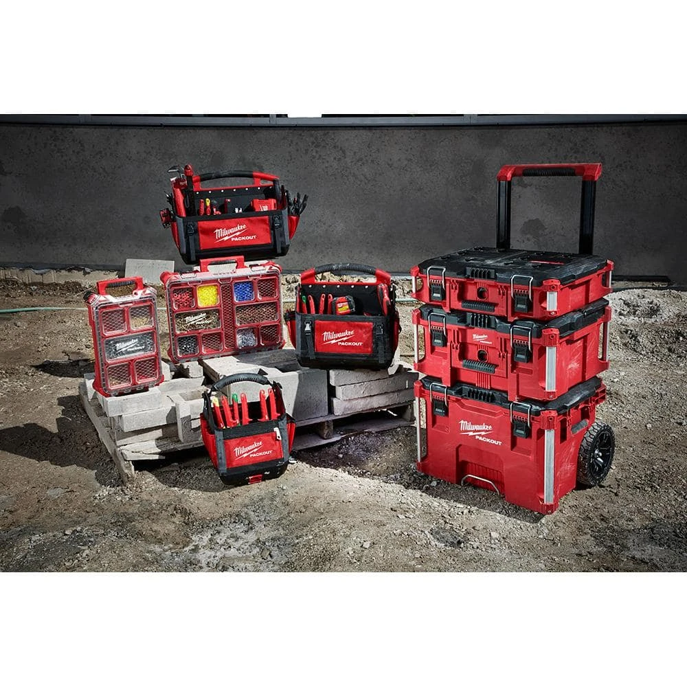 Milwaukee 20 in. PACKOUT Tote 7 Milwaukee 20 in. PACKOUT Tote - Image 5