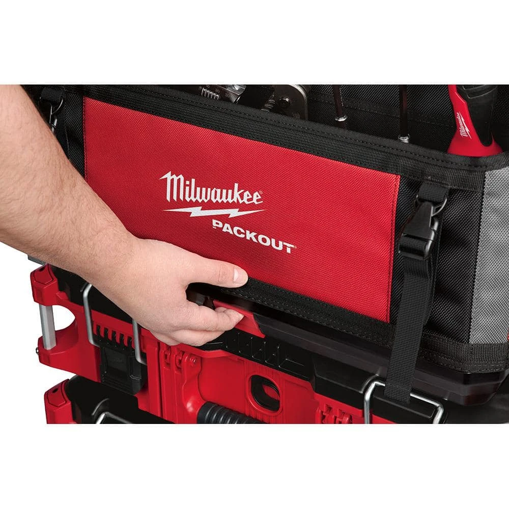 Milwaukee 20 in. PACKOUT Tote with Fastback Folding Utility Knife Set (2-Pack) 13 Milwaukee 20 in. PACKOUT Tote with Fastback Folding Utility Knife Set (2-Pack) - Image 11