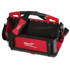Milwaukee 20 in. PACKOUT Tote with 25 ft Compact Tape Measure -Tool Storage Online Shop red milwaukee modular tool storage systems 48 22 8320 48 22 6625 77 1000