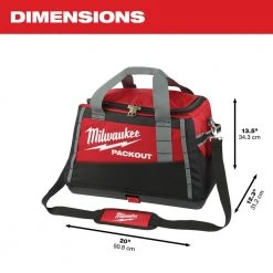 Milwaukee 20 in. PACKOUT Tool Bag with BIG HAWG Carbide Hole Saw Kit with PACKOUT Case (9-Piece) 18 Milwaukee 20 in. PACKOUT Tool Bag with BIG HAWG Carbide Hole Saw Kit with PACKOUT Case (9-Piece) -Tool Storage Online Shop red milwaukee modular tool storage systems 48 22 8322 49 56 9295 1d 1000
