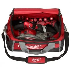 Milwaukee 20 in. PACKOUT Tool Bag with BIG HAWG Carbide Hole Saw Kit with PACKOUT Case (9-Piece) 17 Milwaukee 20 in. PACKOUT Tool Bag with BIG HAWG Carbide Hole Saw Kit with PACKOUT Case (9-Piece) -Tool Storage Online Shop red milwaukee modular tool storage systems 48 22 8322 49 56 9295 a0 1000