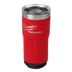 Milwaukee PACKOUT Red 20 oz. Tumbler -Tool Storage Online Shop red milwaukee modular tool storage systems 48 22 8392r 1d 1000