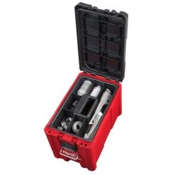 Milwaukee PACKOUT 10 in. Compact Portable Tool Box with Adjustable Dividers and Interior Storage Tray 21 Milwaukee PACKOUT 10 in. Compact Portable Tool Box with Adjustable Dividers and Interior Storage Tray -Tool Storage Online Shop red milwaukee modular tool storage systems 48 22 8422 1d 1000