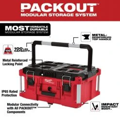 Milwaukee PACKOUT 22 in. Rolling Tool Box/22 in. Large Tool Box/18.6 in. Tool Storage Crate Bin 16 Milwaukee PACKOUT 22 in. Rolling Tool Box/22 in. Large Tool Box/18.6 in. Tool Storage Crate Bin -Tool Storage Online Shop red milwaukee modular tool storage systems 48 22 8426 48 22 8425 48 22 8440 40 1000