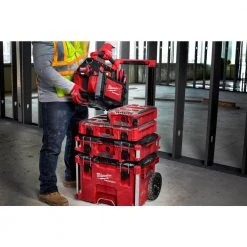 Milwaukee PACKOUT 11-Compartment Small Parts Organizer (3-Pack) -Tool Storage Online Shop red milwaukee modular tool storage systems 48 22 8430x3 4f 1000