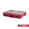 Milwaukee PACKOUT 11-Compartment Small Parts Organizer (3-Pack) 1 Milwaukee PACKOUT 11-Compartment Small Parts Organizer (3-Pack) -Tool Storage Online Shop red milwaukee modular tool storage systems 48 22 8430x3 64 1000