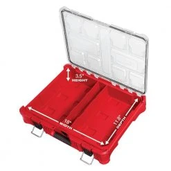 Milwaukee PACKOUT 11-Compartment Small Parts Organizer (3-Pack) -Tool Storage Online Shop red milwaukee modular tool storage systems 48 22 8430x3 a0 1000