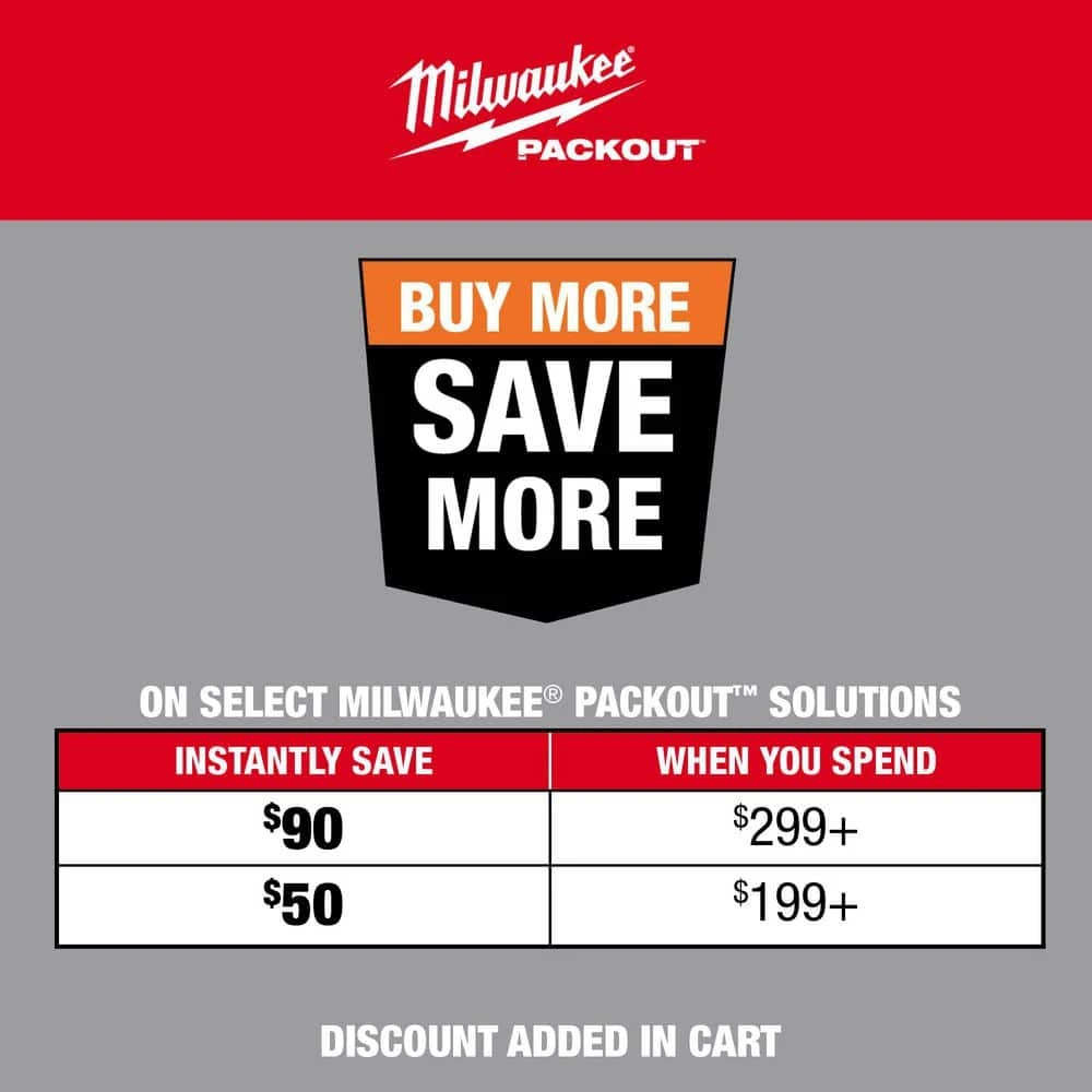 Milwaukee PACKOUT 22 in. Modular 3-Drawer Tool Box with Metal Reinforced Corners 16 Milwaukee PACKOUT 22 in. Modular 3-Drawer Tool Box with Metal Reinforced Corners - Image 14