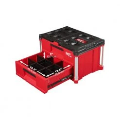 Milwaukee PACKOUT 22 in. 3-Drawer and 2-Drawer -Tool Storage Online Shop red milwaukee modular tool storage systems 48 22 8443 8442 66 1000