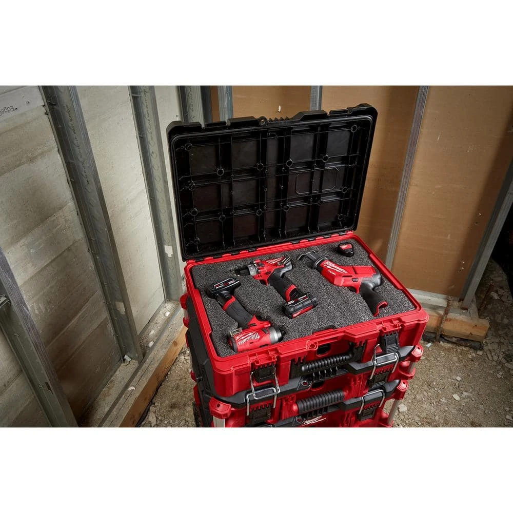 Milwaukee PACKOUT 16 in. Portable Modular Tool-Box Case with Customizable Insert 7 Milwaukee PACKOUT 16 in. Portable Modular Tool-Box Case with Customizable Insert - Image 5