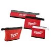 Milwaukee 14 in., 12 in., 8 in. and 6 in. Multi-Size Zipper Tool Bags in Red (4-Pack) -Tool Storage Online Shop red milwaukee tool bags 48 22 8183 48 22 8180 64 1000