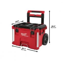 Milwaukee PACKOUT Rolling Tool Box with Tote and Organizers 27 Milwaukee PACKOUT Rolling Tool Box with Tote and Organizers -Tool Storage Online Shop red milwaukee tool bags 48 22 8315 48 22 8435 48 22 8430 48 22 8 44 1000
