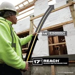 Milwaukee Adjustable Electricians Work Belt with 25 ft. x 1 in. Compact Magnetic Tape Measure (2-Pack) -Tool Storage Online Shop red milwaukee tool belts 48 22 8110 48 22 0325g 1f 1000