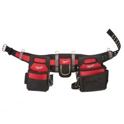 Milwaukee Adjustable Electricians Waist Tool Belt with Screwdriver Set (11-Piece) -Tool Storage Online Shop red milwaukee tool belts 48 22 8110 48 22 2710 a0 1000