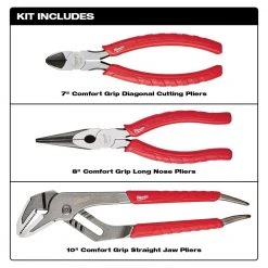 Milwaukee Adjustable Electricians Work Belt with 3-Pieces Pliers Kit -Tool Storage Online Shop red milwaukee tool belts 48 22 8110 48 22 6331 66 1000