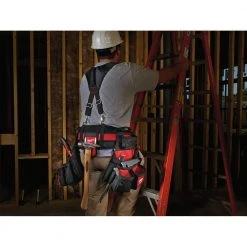 Milwaukee General Contractor Work Belt with Suspension Rig -Tool Storage Online Shop red milwaukee tool belts 48 22 8120 1f 1000