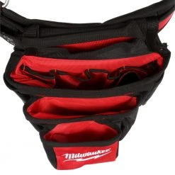 Milwaukee General Contractor Work Belt with Suspension Rig and Fastback Folding Knives (2-Pack) -Tool Storage Online Shop red milwaukee tool belts 48 22 8120 48 22 1503 fa 1000