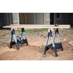 RIDGID 32 in. Adjustable Folding Sawhorse 29 RIDGID 32 in. Adjustable Folding Sawhorse -Tool Storage Online Shop ridgid saw horses 230710 31 1000 1