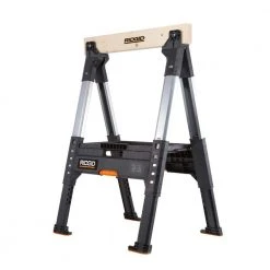 RIDGID 32 in. Adjustable Folding Sawhorse 28 RIDGID 32 in. Adjustable Folding Sawhorse -Tool Storage Online Shop ridgid saw horses 230710 76 1000 1