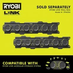 RYOBI LINK Tool Crate 27 RYOBI LINK Tool Crate -Tool Storage Online Shop ryobi green ryobi modular tool storage systems stm104 76 1000