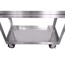 Husky 36 in. 3-Drawer with Solid Wood Top, Stainless Steel Utility Cart 22 Husky 36 in. 3-Drawer with Solid Wood Top, Stainless Steel Utility Cart -Tool Storage Online Shop stainless steel tool carts houc3603bjx1 76 1000