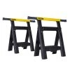 Stanley 32 in. 2-Way Adjustable Folding Sawhorse (2-Pack) 1 Stanley 32 in. 2-Way Adjustable Folding Sawhorse (2-Pack) -Tool Storage Online Shop stanley saw horses stst60626 64 1000